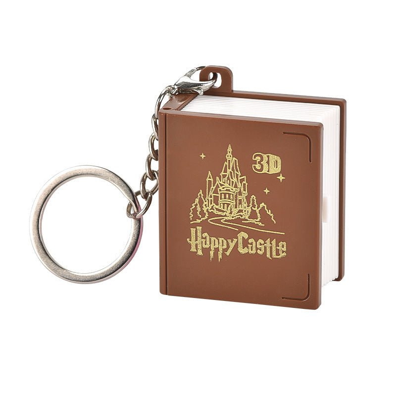 Folding Book Key Pendant -TinyToyTales™